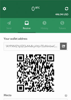 a bitcoin wallet cím megváltozott